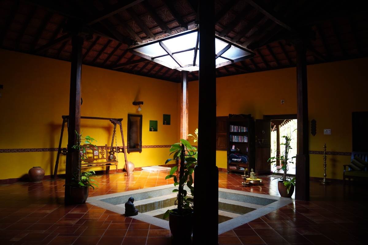 Courtyard at Ajjana Mane